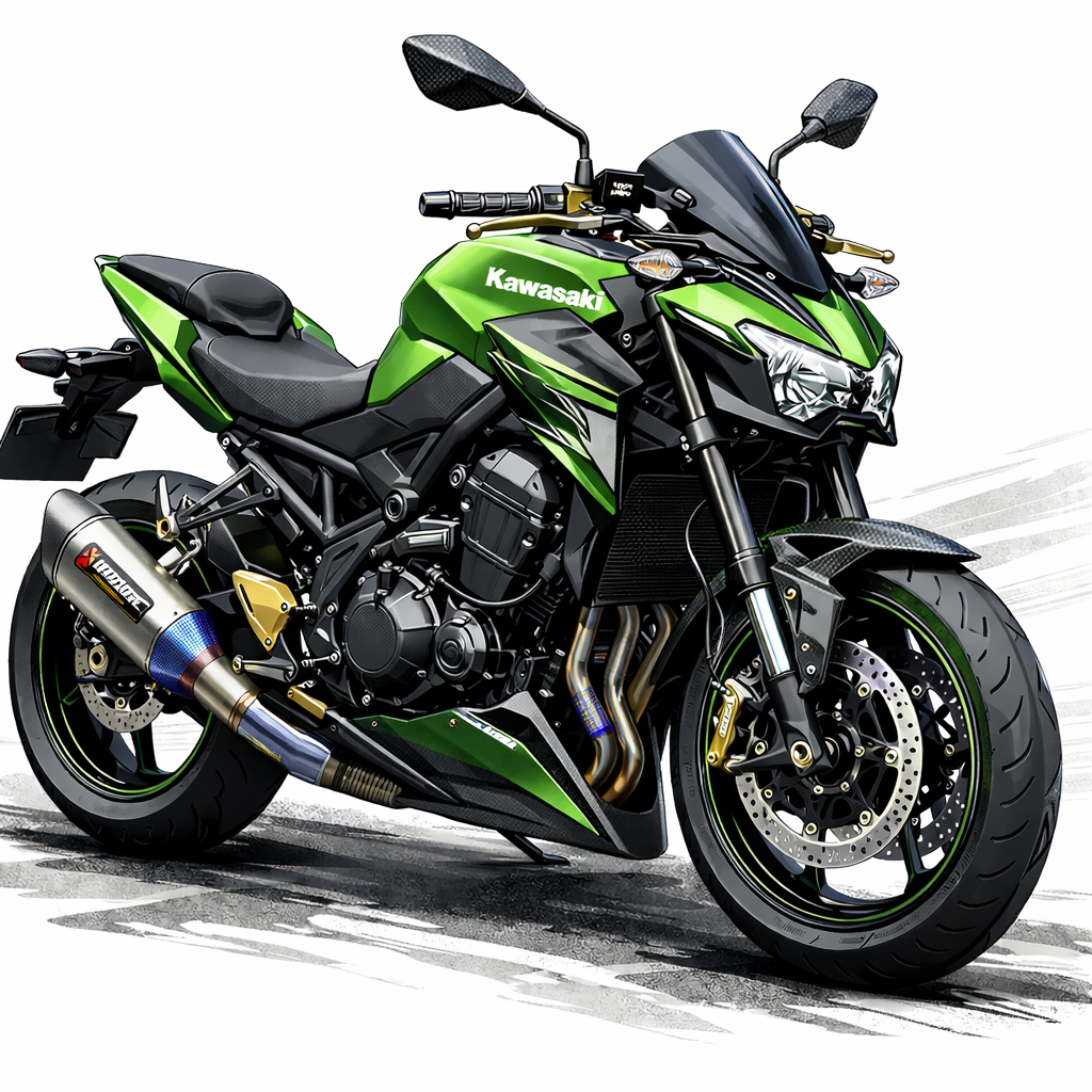 Kawa Z custom dessin